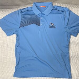 Men's Blue Tennessee Titans Polo Shirt - XL